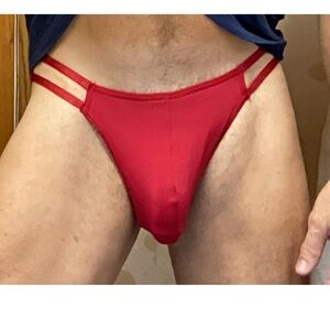 Sexy red brief, large
